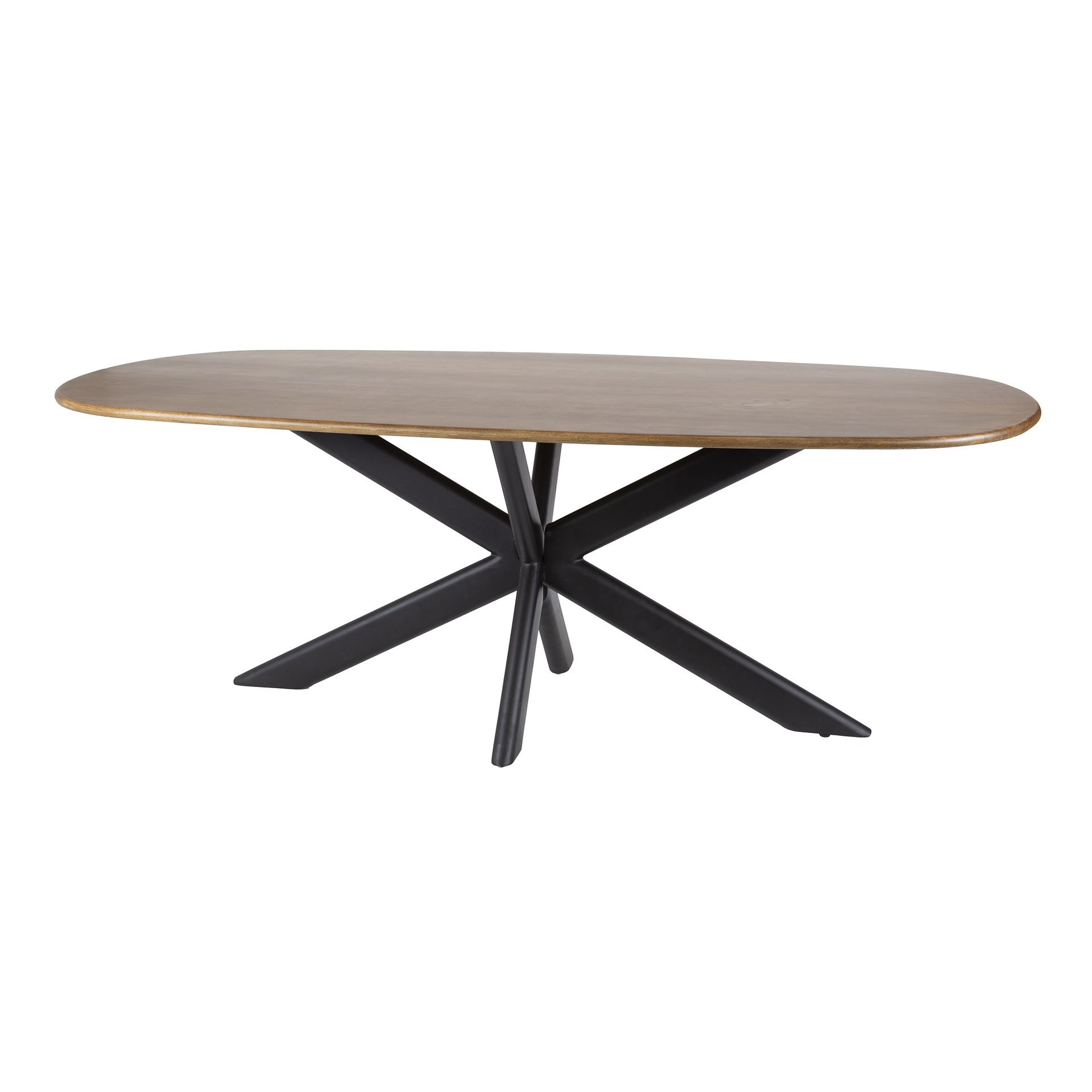 Eetkamertafel 215 Cliff ovale buis
